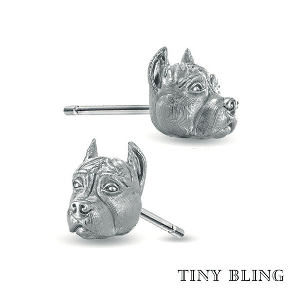 Bull on sale terrier earrings