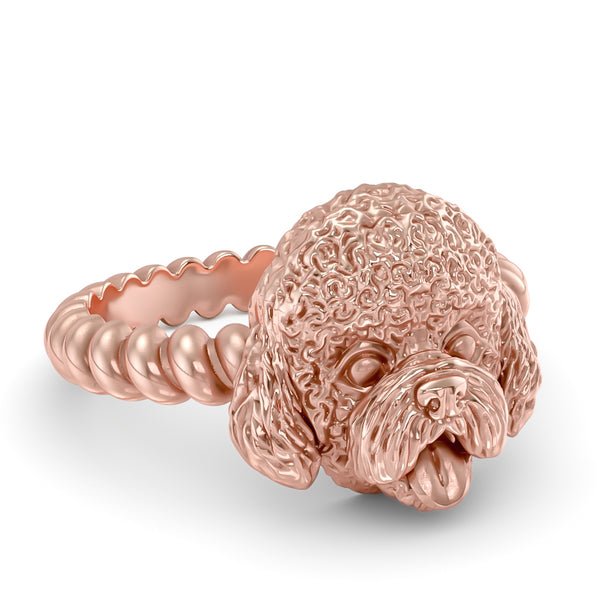 BICHON Twisted Wire Rope Ring