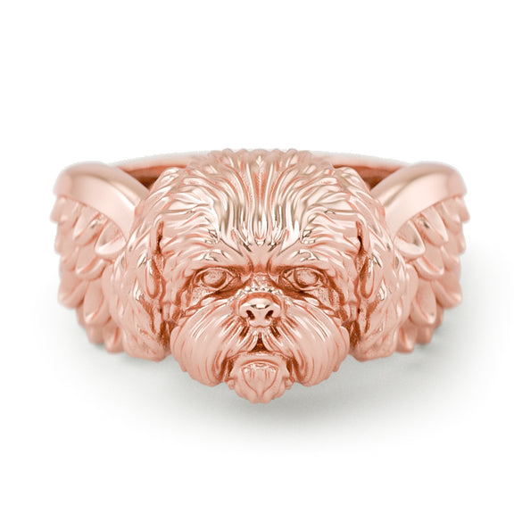 14k Yellow Gold Solid Polished Textured Back Religious Guardian Angel Wing Penda