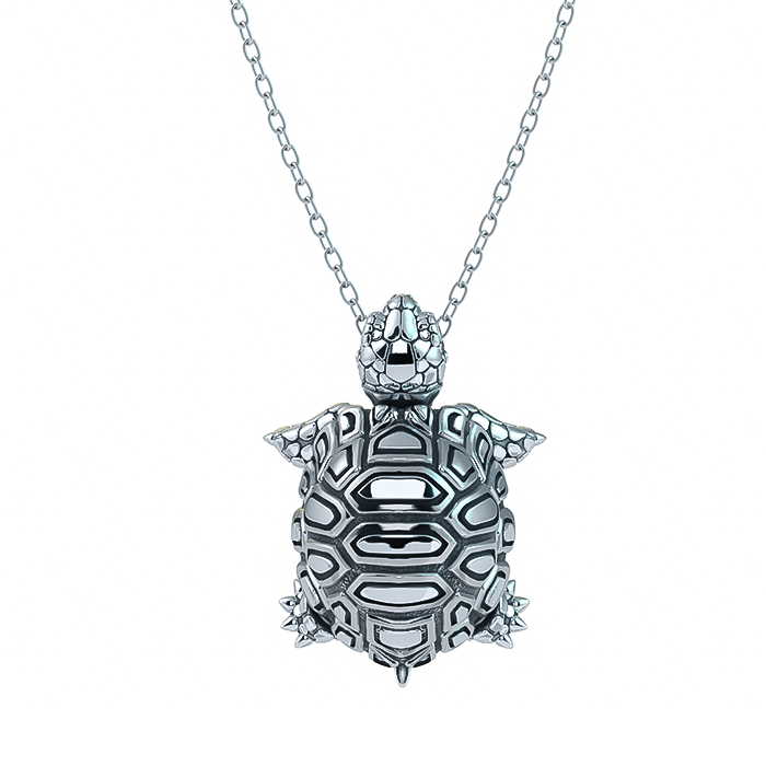 Madagascar Tortoise Diamond Necklace