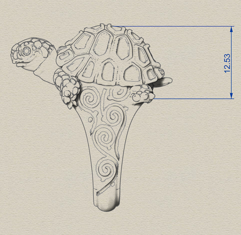 Madagascar Diamond Tortoise Empire Ring