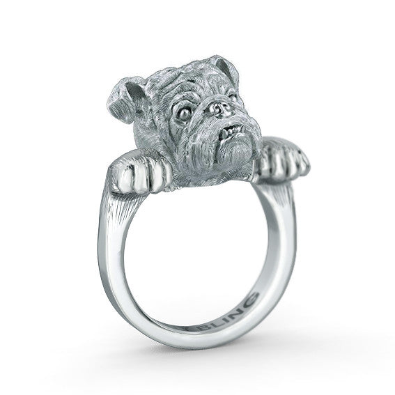 Bulldog Snuggle Ring