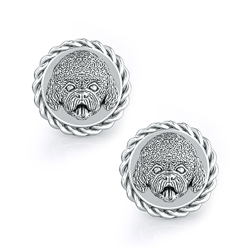 Bichon Frise Dapper Cufflinks