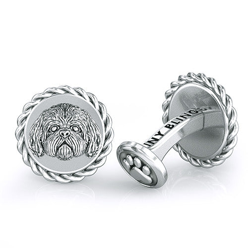 Shih Tzu Dapper Cufflinks