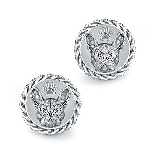 French Bulldog Breed Dapper Cufflinks