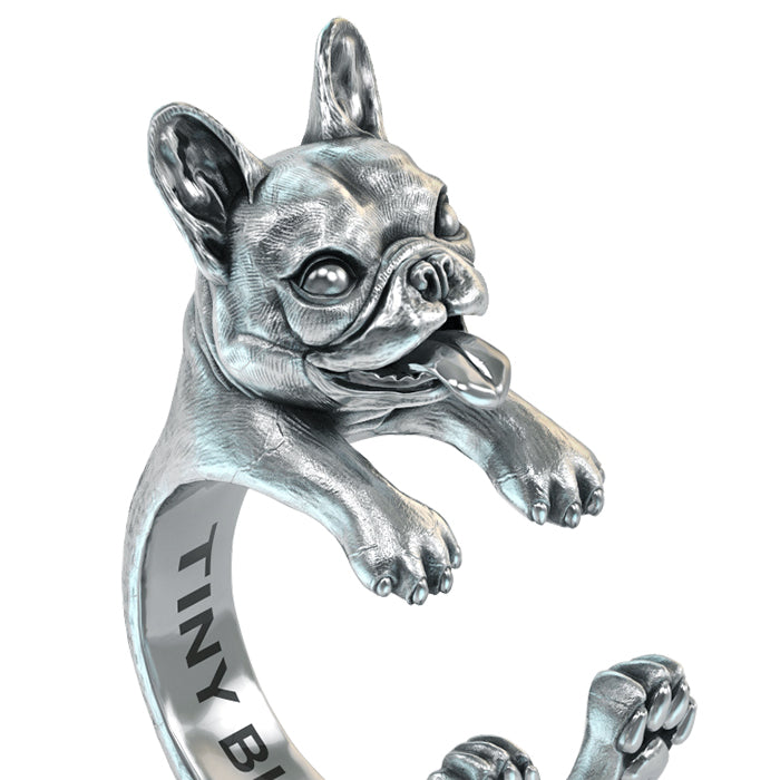 French Bulldog HAPPY-PUPPY Cuddle Wrap Ring