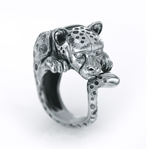 Exotic Cheetah Cuddle Ring-1